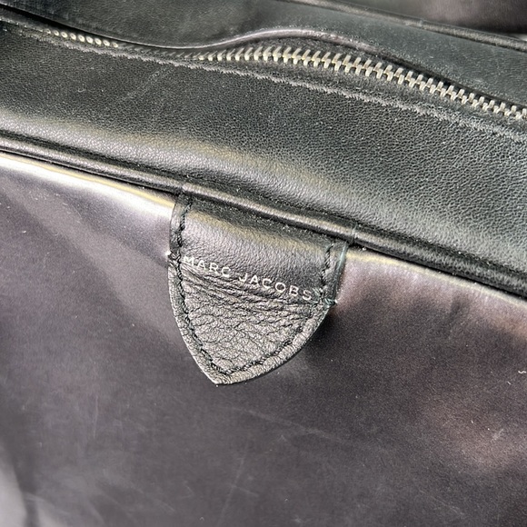 Marc jacobs top hanle leather bowling bag mirror finish 2012 runway collection - Picture 4 of 16